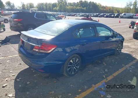 2014 Honda Civic Ex from USA, damaged, VIN 19XFB2F82EE001078